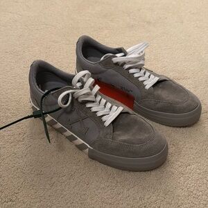 Off-White Low Vulcanized Canvas Suede